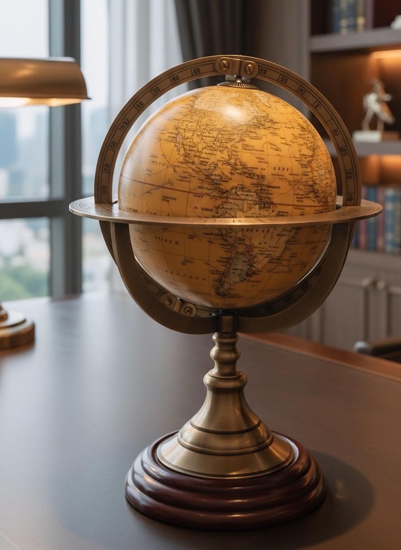 イーグル 地球儀 真鍮 ビンテージ イーグル 地球儀 真鍮 ビンテージ WANT ANTIQUE inc.: Vintage Globe