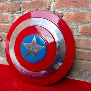 Captain America Falcon Shield Metallpropp Replika | Cosplay & LAJP-tillbehör bild 8