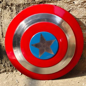 Captain America Falcon Shield Metallpropp Replika | Cosplay & LAJP-tillbehör bild 7
