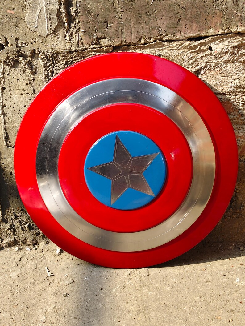 Captain America Falcon Shield Metallpropp Replika | Cosplay & LAJP-tillbehör bild 7