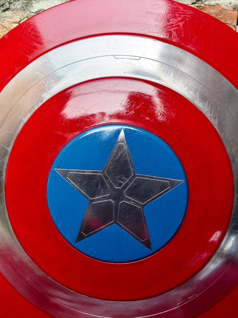 Captain America Falcon Shield Metallpropp Replika | Cosplay & LAJP-tillbehör bild 19