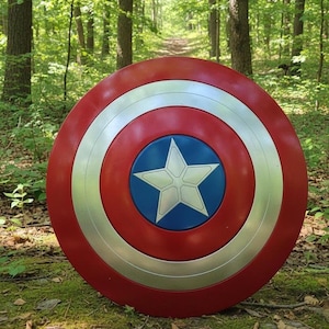 Captain America Falcon Shield Metallpropp Replika | Cosplay & LAJP-tillbehör bild 1