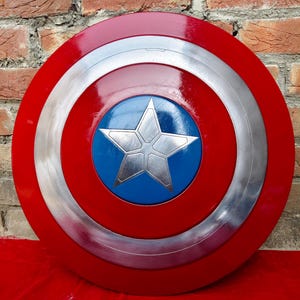 Captain America Falcon Shield Metallpropp Replika | Cosplay & LAJP-tillbehör bild 18