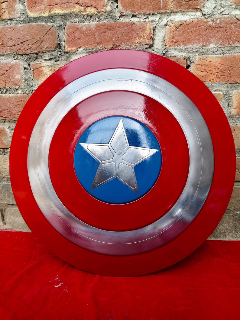 Captain America Falcon Shield Metallpropp Replika | Cosplay & LAJP-tillbehör bild 18