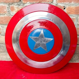 Captain America Falcon Shield Metallpropp Replika | Cosplay & LAJP-tillbehör bild 5