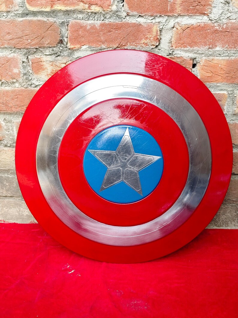 Captain America Falcon Shield Metallpropp Replika | Cosplay & LAJP-tillbehör bild 5