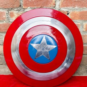 Captain America Falcon Shield Metal Prop Replica | Cosplay & LARP Accessory