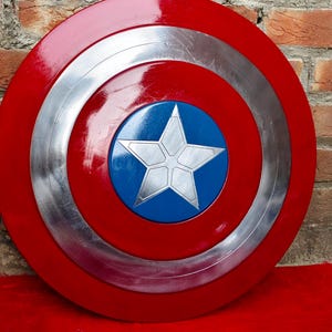 Captain America Falcon Shield Metallpropp Replika | Cosplay & LAJP-tillbehör bild 10