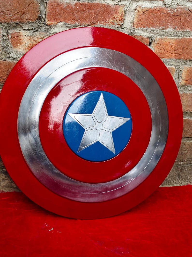 Captain America Falcon Shield Metallpropp Replika | Cosplay & LAJP-tillbehör bild 10