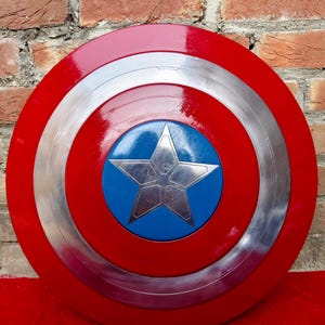 Captain America Falcon Shield Metallpropp Replika | Cosplay & LAJP-tillbehör bild 16