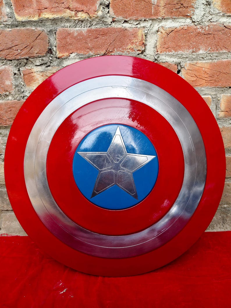 Captain America Falcon Shield Metallpropp Replika | Cosplay & LAJP-tillbehör bild 16