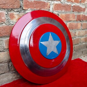 Captain America Falcon Shield Metallpropp Replika | Cosplay & LAJP-tillbehör bild 15