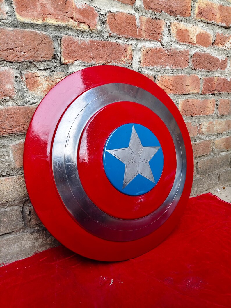 Captain America Falcon Shield Metallpropp Replika | Cosplay & LAJP-tillbehör bild 15