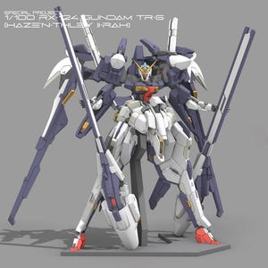 Gundam Kit - Gundam TR-6 Haze&#39;n-thley II-Rah 1/100 scale statue - High Quality 3D STL Files (EG05)