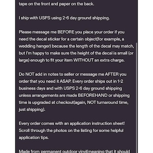 Personalized Cursive Script Name Stickers: Tumbler, Laptop Stickers, Wedding Bridesmaids Decals image 9