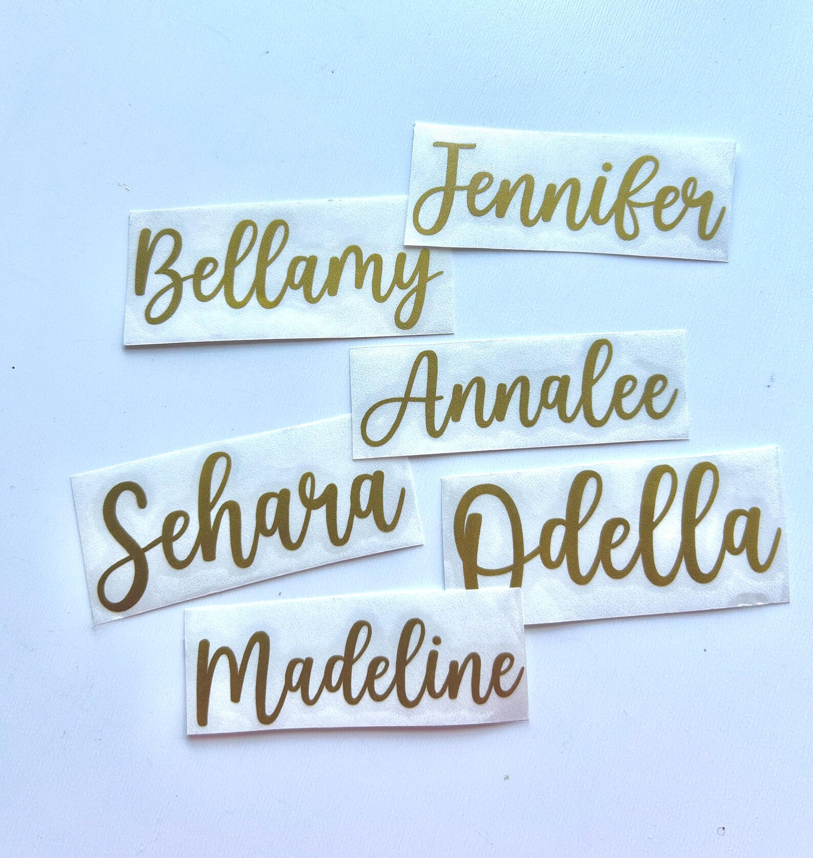 Sticker Cursive Name Personalized Script Name Stickers: Custom Cursive Word Decals for ...