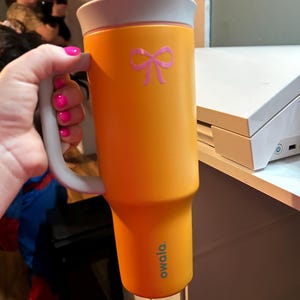 Personalized Cursive Script Name Stickers: Tumbler, Laptop Stickers, Wedding Bridesmaids Decals image 11