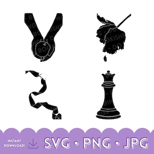 Twilight Saga SVG | Decken Sie Symbole von Twilight, New Moon, Eclipse, und Breaking Dawn ab