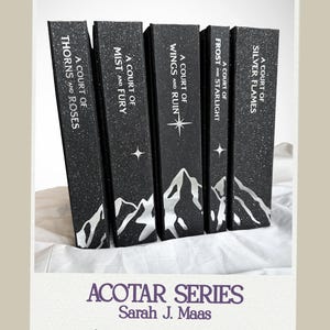 Night Court Editions - A Court of Thorns and Roses Series - Sarah J. Maas | Custom Special Edition Rebinds ACOTAR