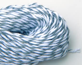 Gray Baker's Twine , 25 yards or 75 feet, Oyster Divine Twine