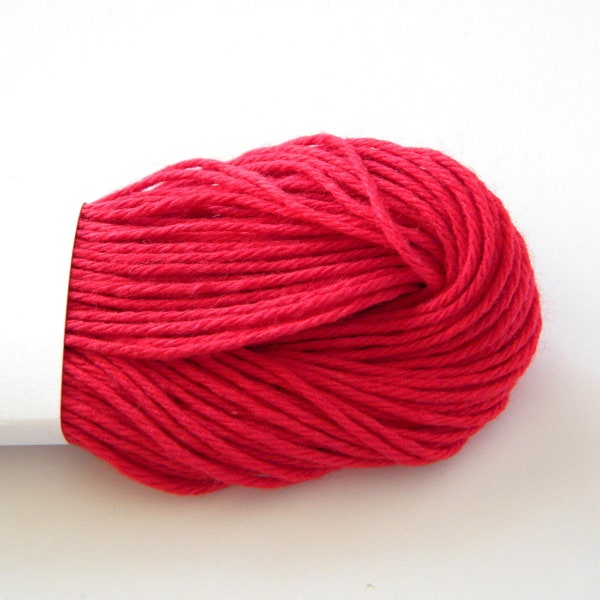 Red Baker's Divine Twine, Solid, 25 yards or 75 feet