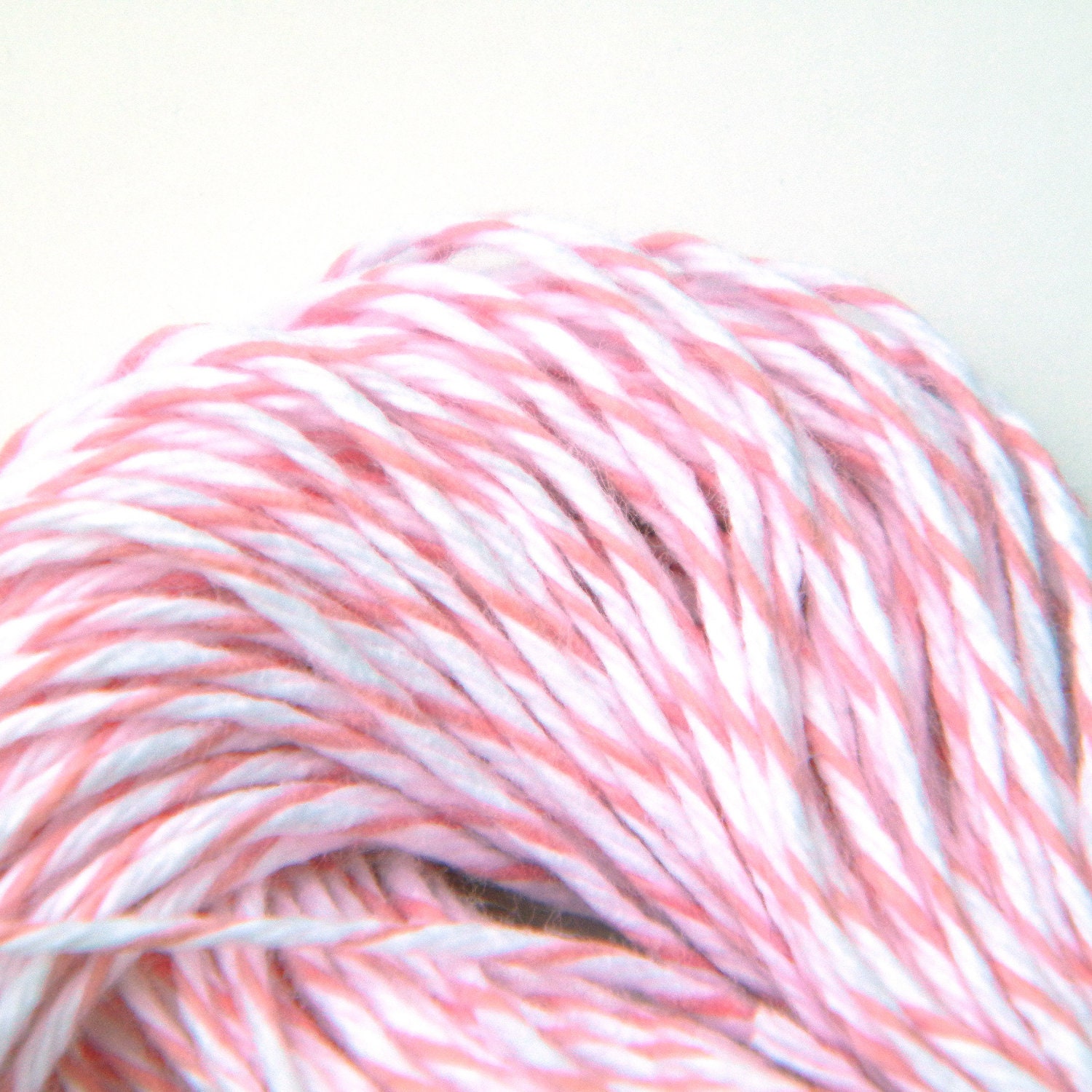 Light Pink Twine Pastel Pink Twine Pale Pink String Striped Pink