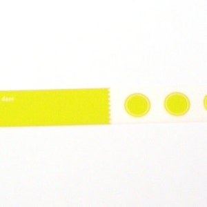 Washi Tape Yellow, Japanese Masking, Vitamin Supplement, Mark'sphere, Labels image 2