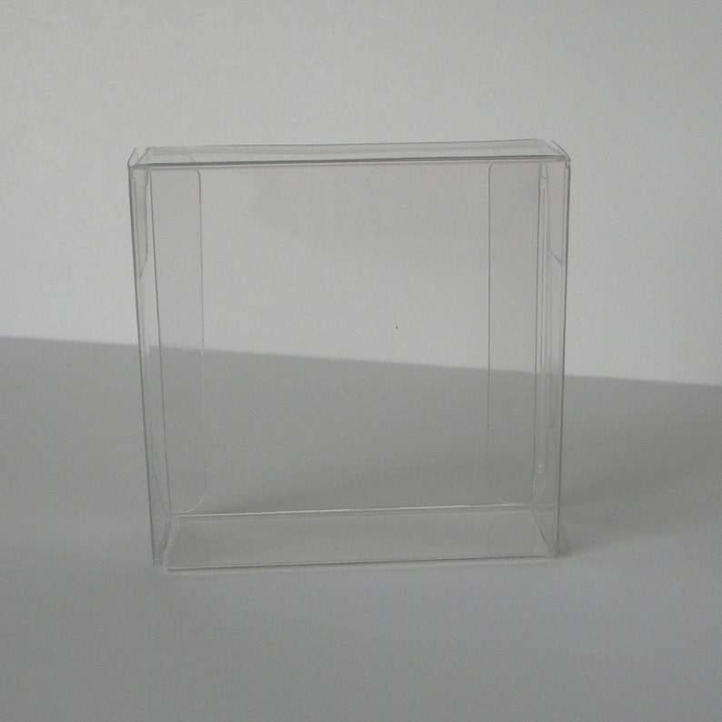 Clear Boxes 3 1/4 X 1 1/8 X 3 1/4 Inch Set of 25 Etsy