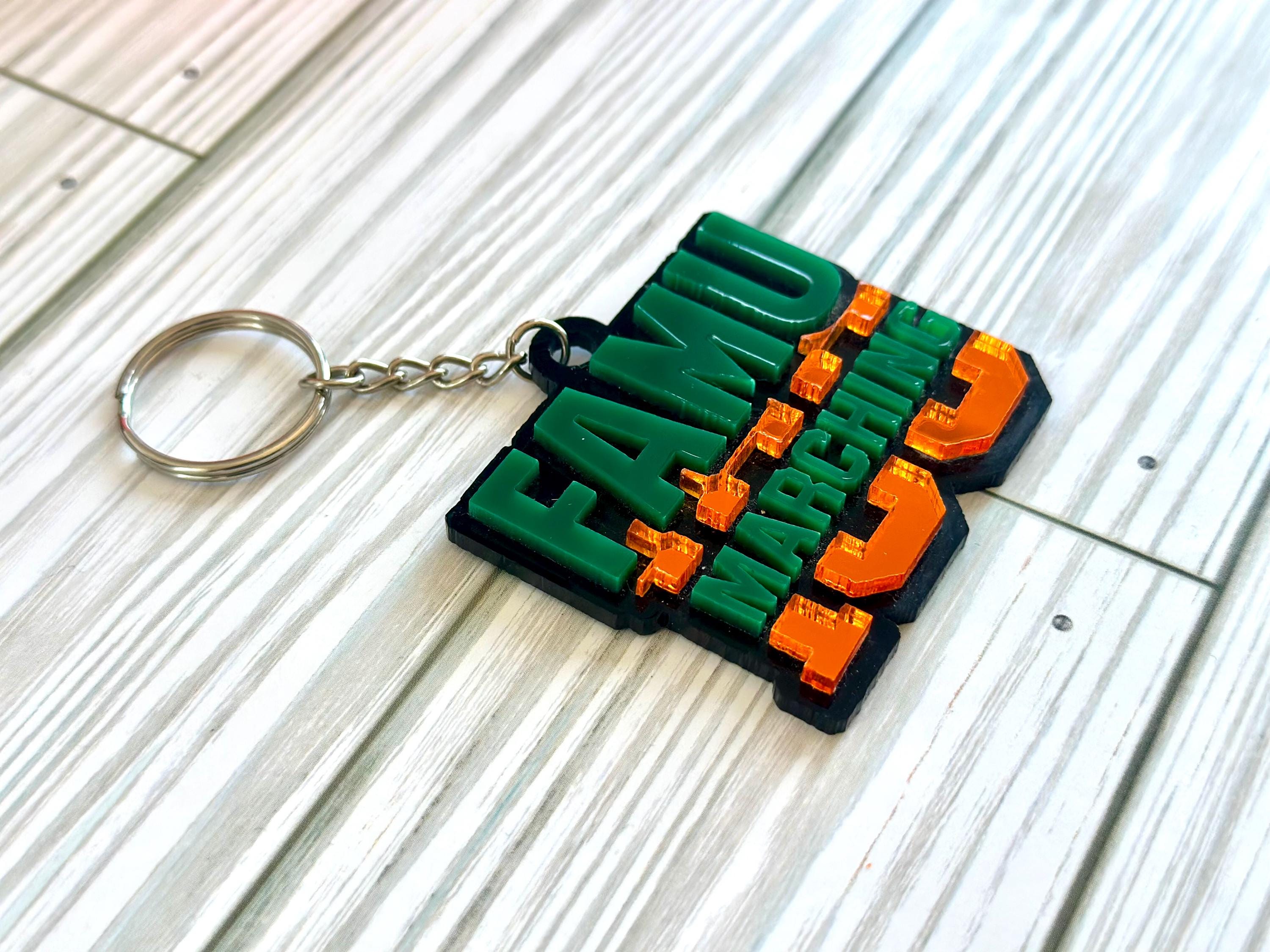 Famu Keychain FAMU Marching 100 Acrylic Keychain - Etsy