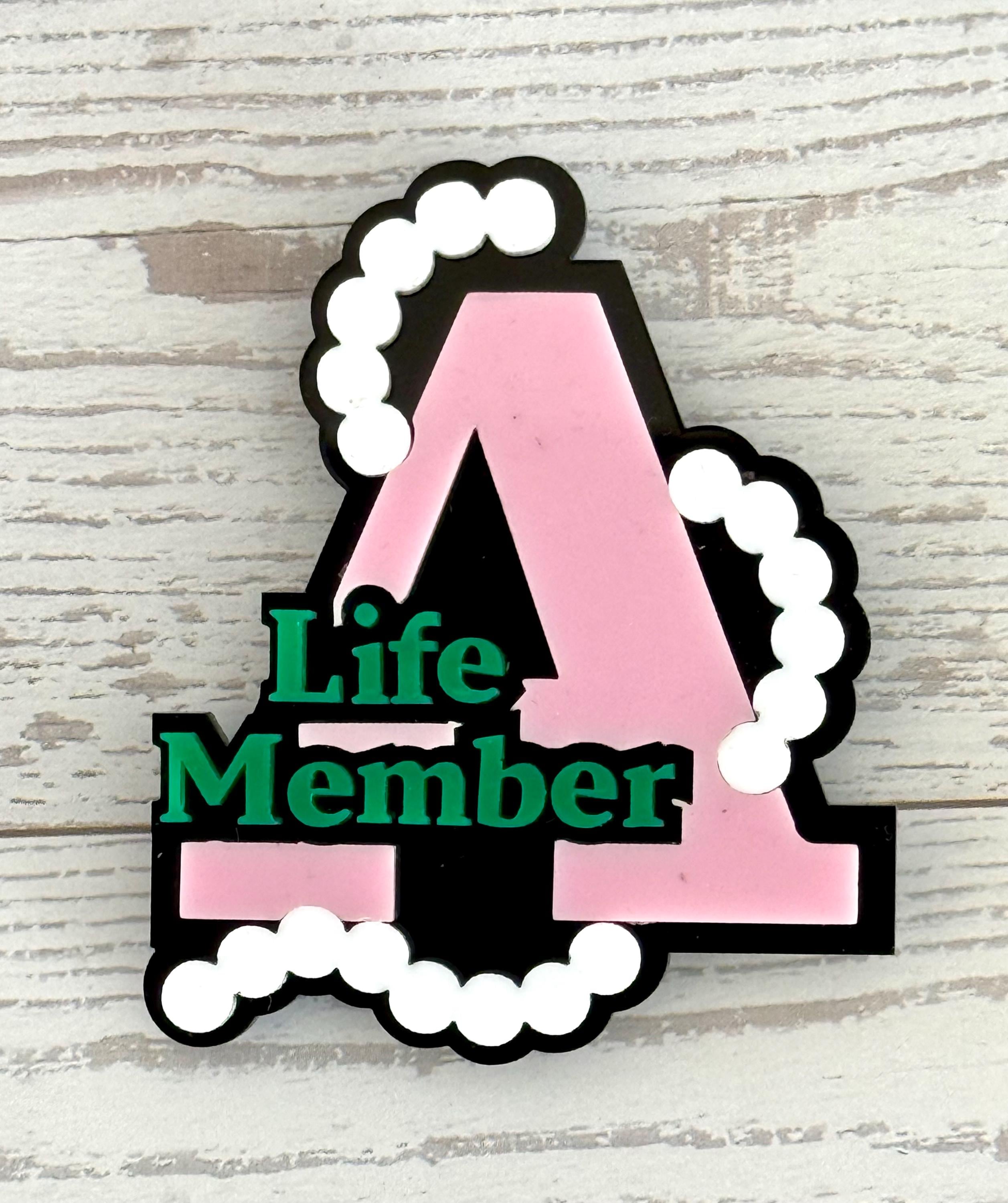 Conservalpha Life Alpha Kappa Alpha Life Member Lapel Pin - Etsy