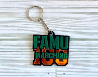 FAMU Marching 100 Acrylic Keychain