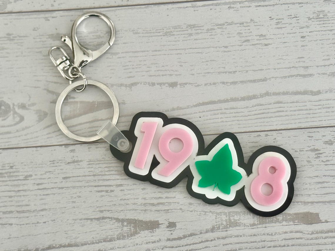 Alpha Kappa Alpha Acrylic Keychain - Etsy