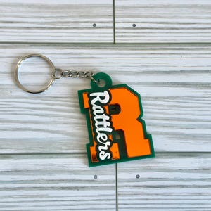 FAMU Rattlers Mirrored Acrylic Keychain