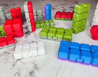 Giocattolo antistress Infinity Cube stampato in 3D, regalo antistress