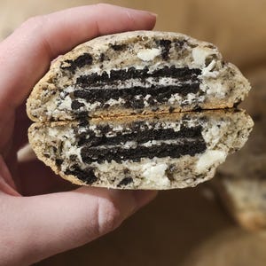 Receta de galletas de tarta de queso con galletas y crema