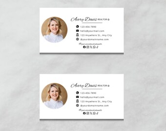 E-Mail-Signatur | Gmail Signatur | Makler | Moderne Canva Vorlage | Fotograf Unternehmer | Geschäft | Bloggerin