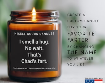 Niestandardowa świeca pierdząca, zabawny prezent w formie żartu