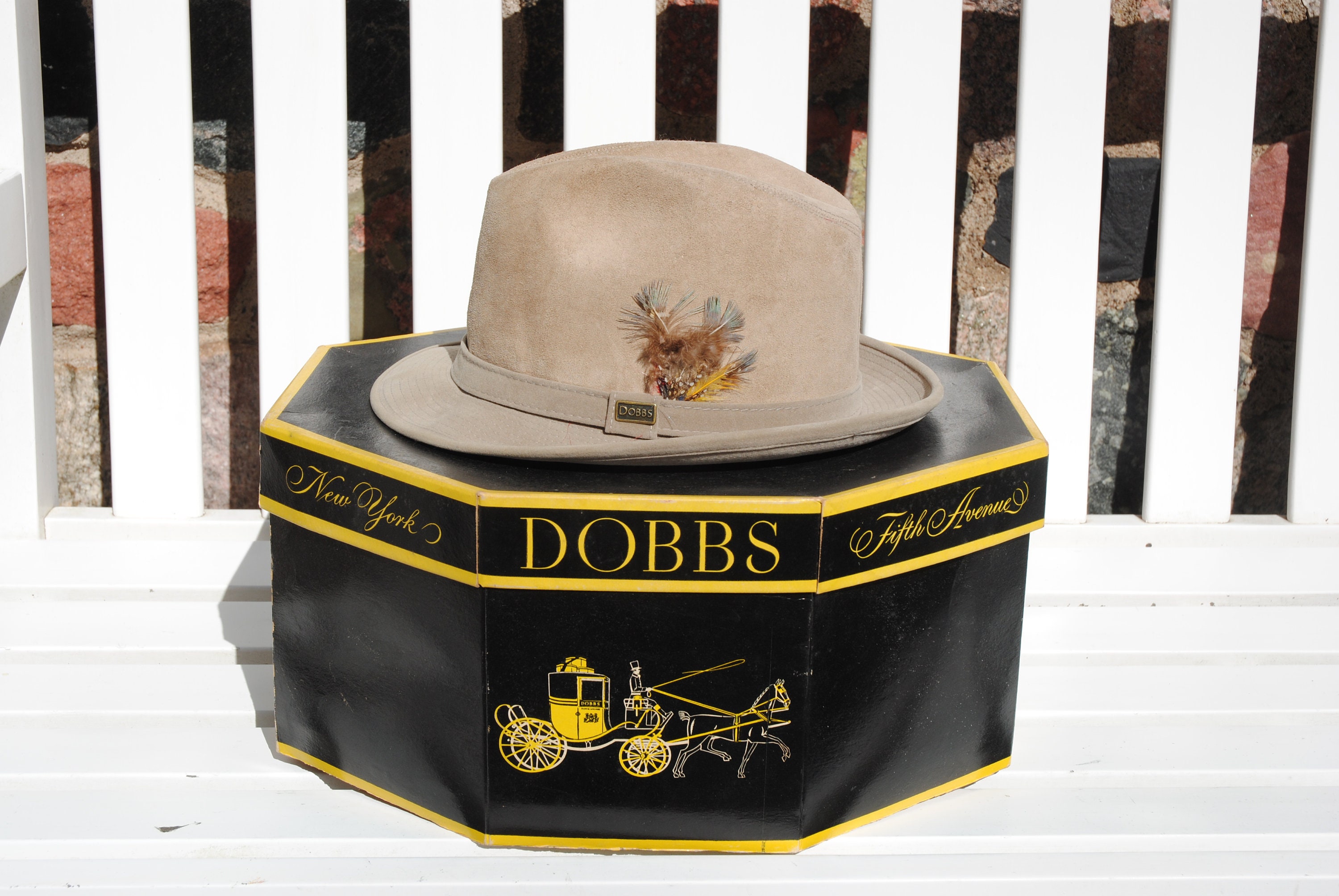 帽子 Vintage Dobbs Westward Forty 7 1/4 58cm Vintage Dobbs Westward Forty 7 1/4 58cm