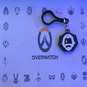 Overwatch Reinhardt Keychain