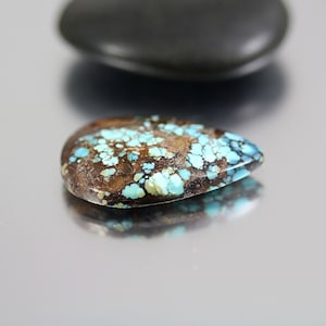 Hubei Turquoise Cabachon - 30mm - Turquoise Cabachon - Not Drilled