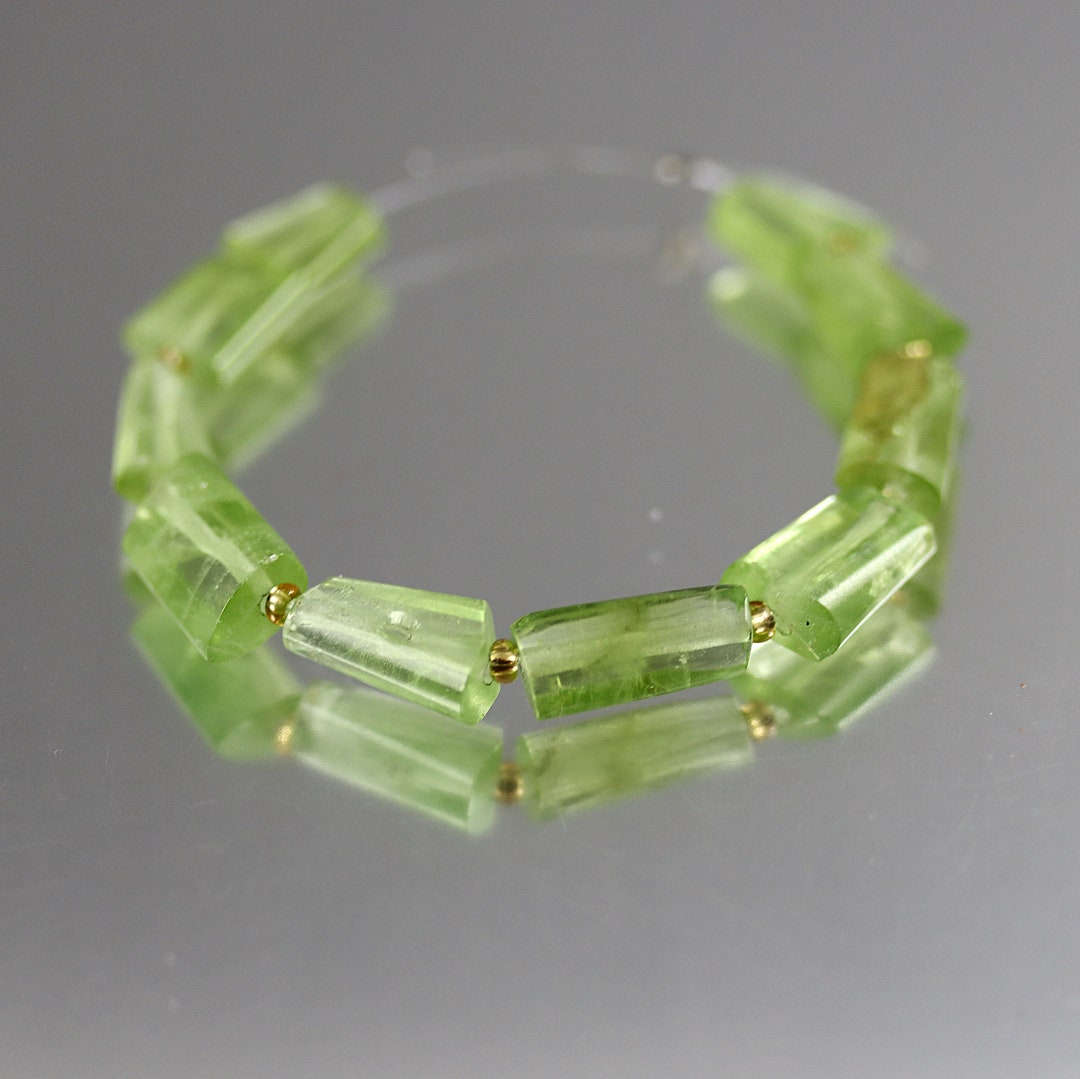 Vesuvianite Nugget Beads Set of 10 Vesuvianite Beads 7 to 11mm Etsy