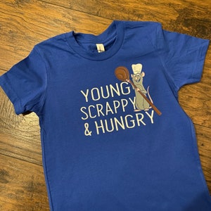 Young, Scrappy & Hungry Rat Shirt Infant-Adult sizes