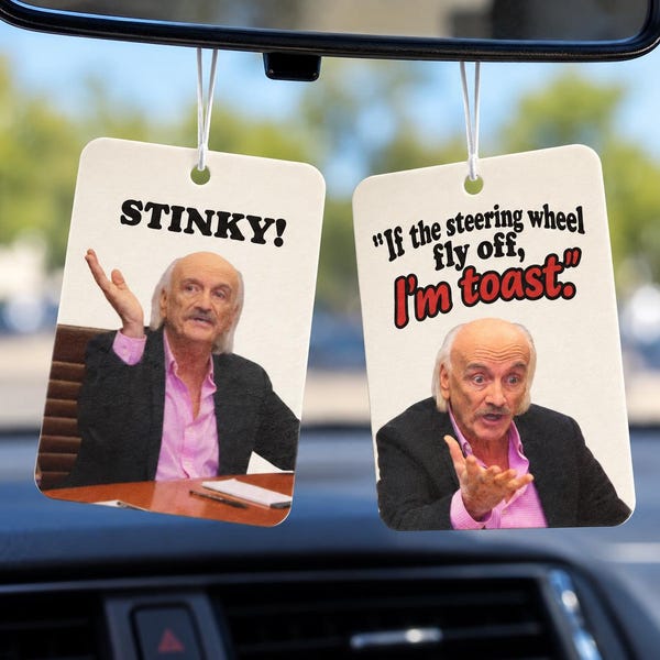 I think You Should Leave Car Air Freshener STINKY  Tim Robinson  ITYSL Funny Meme