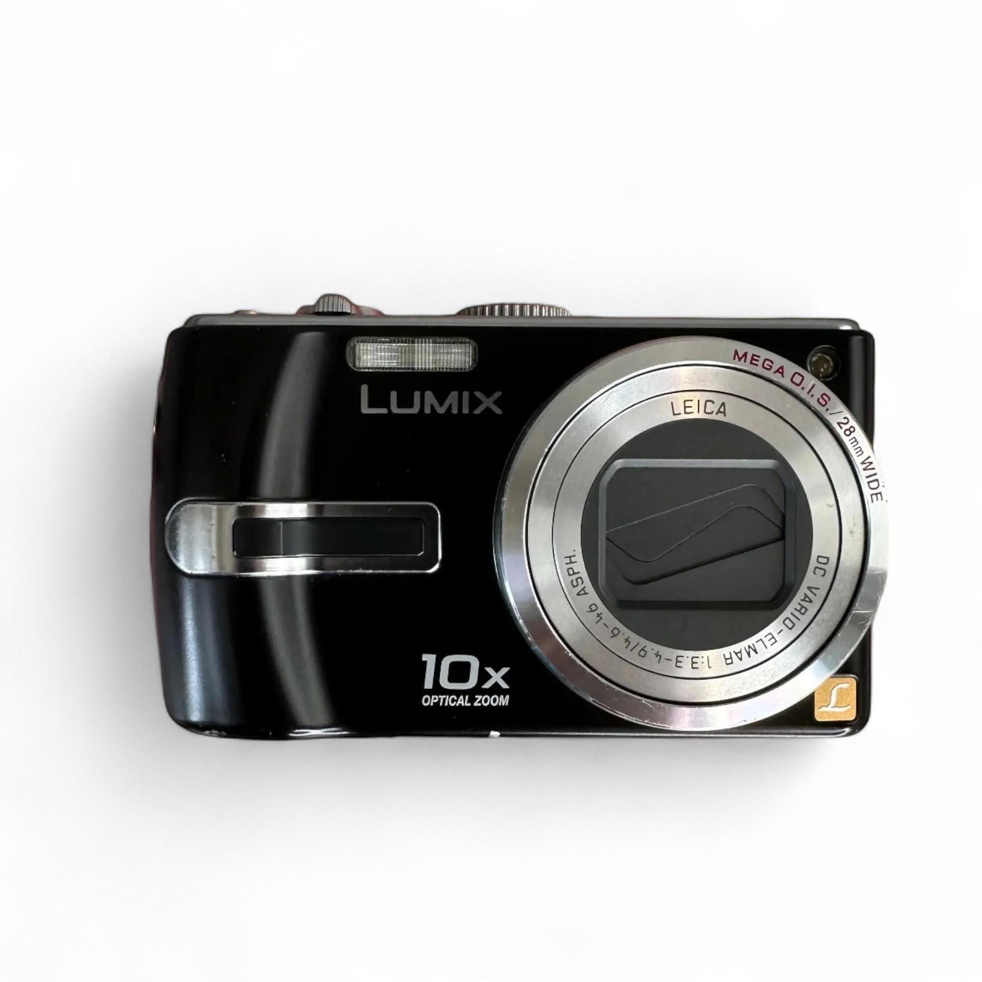 【美品】 Panasonic LUMIX DMC-TZ3 付属品多数　ケース付き 美品】パナソニックLUMIX DMC-TZ3 付属品多数 シルバー 訳あり品