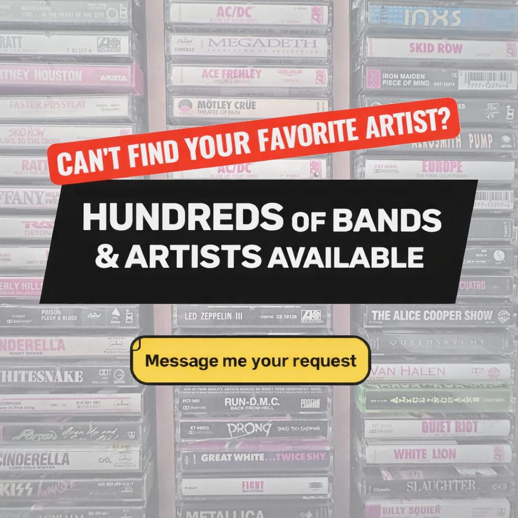 Bruce Springsteen Retro Cassette Tape Desk Organizer Pencil Pen Holder ...