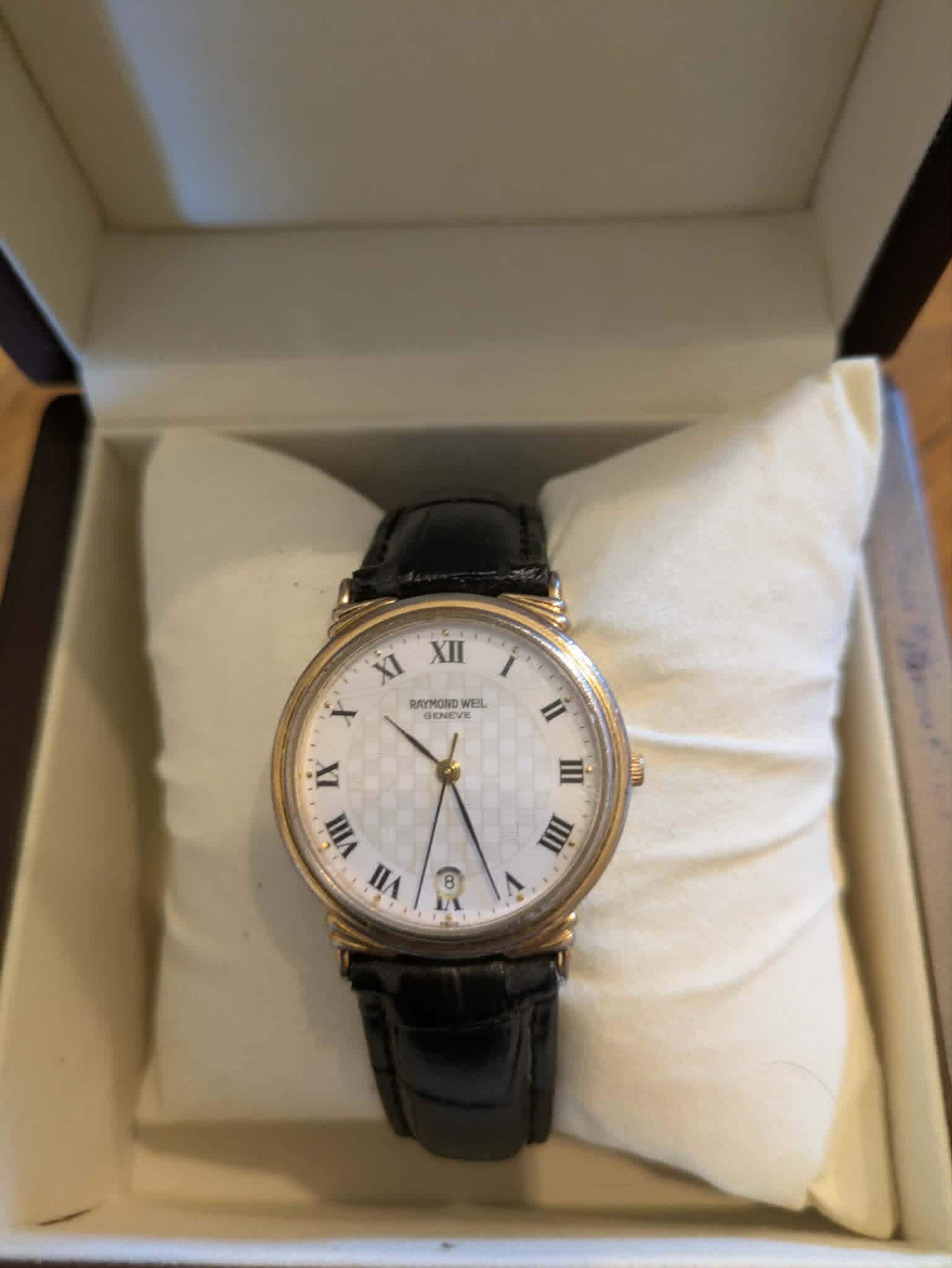 raymond weil gold dress watch Geneve - Plated 5531 ALLHOCONO