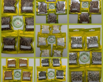 Isopod food bundle. Sprats, bee pollen, mealworms, peas, cuttle fish, shrimp, algae Wafers