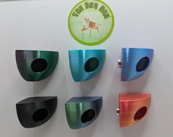 Jumping spider corner hide. Spider home. Spider bed.  3D printed enclosure decor. Magnetic