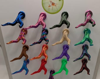 Magnetic branch / stick. Jumping spider, mantis or isopod, invert accessory. 3D printed enclosure decor.