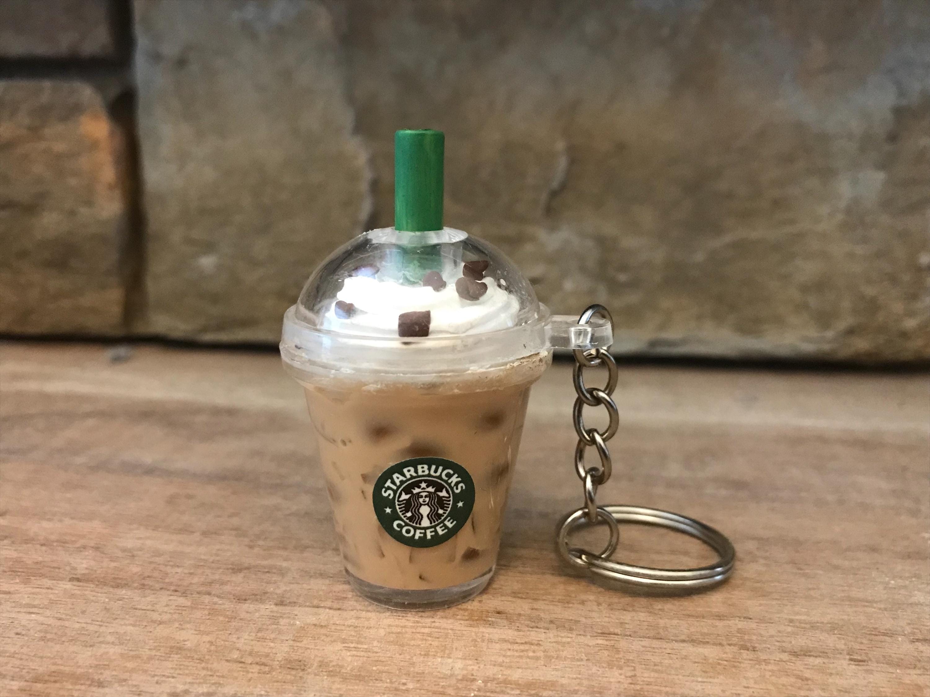 Seasonal Starbucks Drink Keychain Set: Pumpkin Spice, Peppermint
